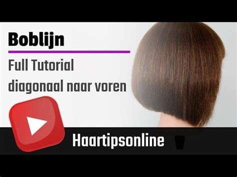 Boblijn Diagonale Lijn Naar Voren Haar Knippen Instructie Video Youtube