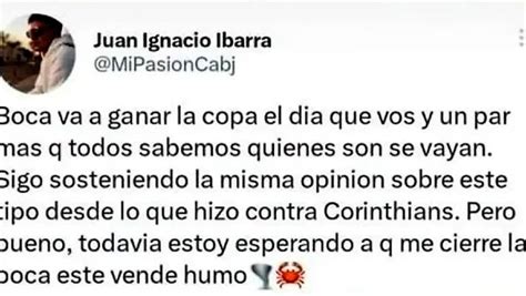 El hijo de Hugo Ibarra explotó contra Riquelme y Darío Benedetto Vendehumo