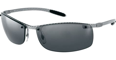 Ray-Ban Rimless Sunglasses in Gray for Men | Lyst