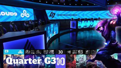 C9 Vs CLG Game 3 Quarter Final LCS 2022 Lock In Playoffs Cloud 9