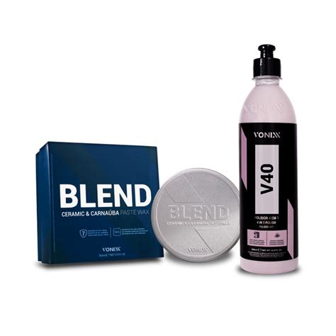 Kit Polimento Vonixx Blend Paste Wax V Bordi Pe As