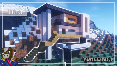 Minecraft Comment Construire Une Maison Moderne Dans La Montagne