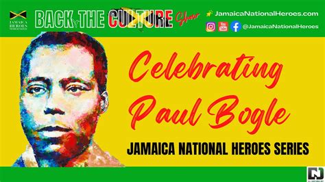 Celebrating Paul Bogle Back The Culture Show Jamaica 60 Youtube