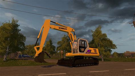 Kobelco Excavator Pack V10 Fs17 Farming Simulator 17 Mod Fs 2017 Mod