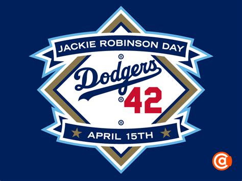 MLB | Jackie Robinson Day Logo by Alex Clemens on Dribbble