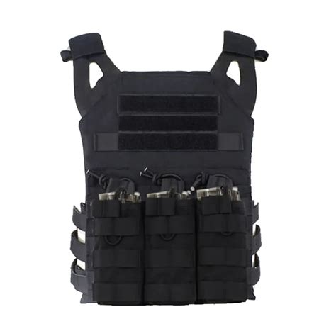 Chaleco táctico de equipo militar protector MOLLE para Airsoft caza