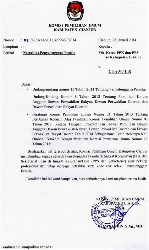 Detail Contoh Surat Mandat Saksi Caleg Koleksi Nomer 15