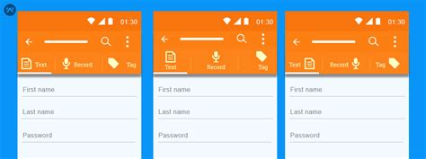 How to make custom tabs with text & icons in android - Mobikul