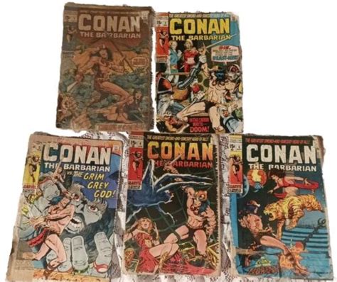 Conan The Barbarian Original Marvel Years Omnibus Vol 1 5 1 2 3 4 5 Ebay