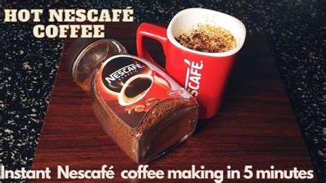 Instant Nescafé Coffee Making In 5 Minutes Homemade Hot Cappuccino Instant Hot Coffee