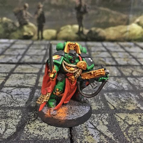 Salamander Lord Comander #salamanders40k #salamander #miniature # ...