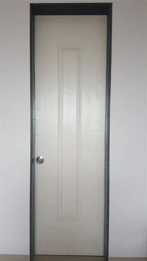 Hinged Polished Mm Bathroom Pvc Door Design Pattern Modern At Rs