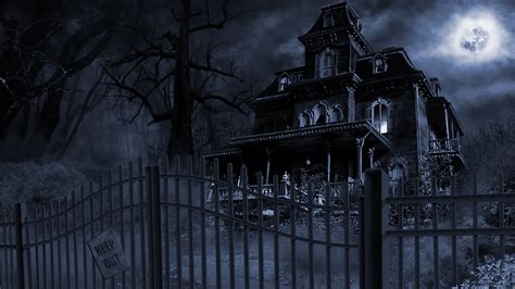 Haunted House Wallpaper - WallpaperSafari