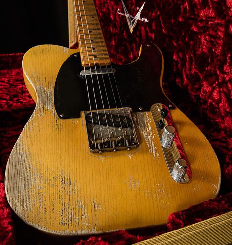 Masterbuilt 1950 S Telecaster Heavy Relic Masterbuilt Wildwood Guitars