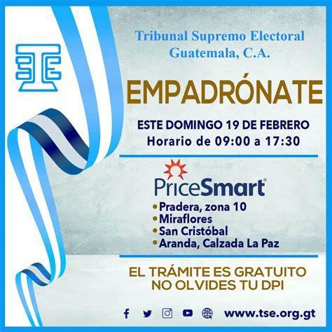 TSE Guatemala On Twitter Las Brigadas De Empadronamiento Del