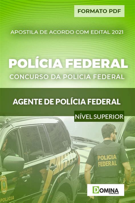 Apostila Polícia Federal PF 2021 Agente de Polícia Federal