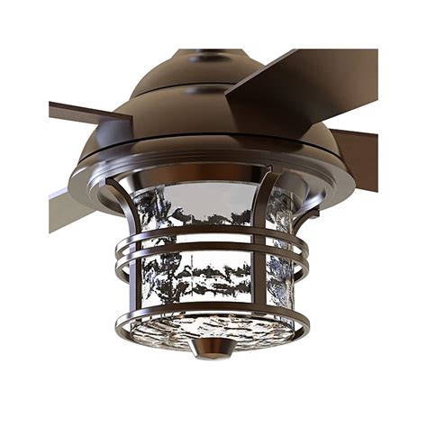 56 Craftmade Courtyard Oiled Bronze Led Outdoor Ceiling Fan 67j65