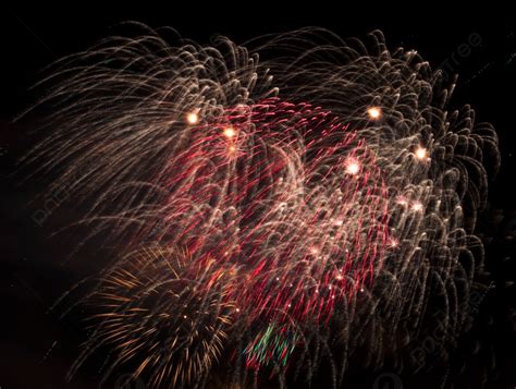 Festive Fireworks Under The Night Sky Festive Fireworks Photo