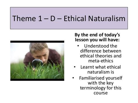 Ethical naturalism