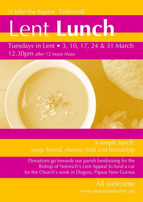 Lent Lunches