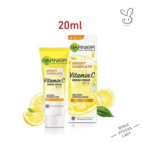 Garnier Bright Complete Vitamin C Booster Serum 30ml75ml Shopee