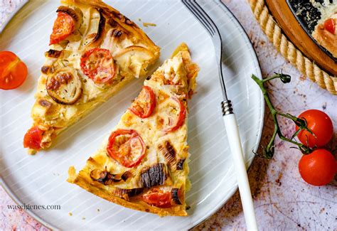 Tomaten Porree Quiche Rezept