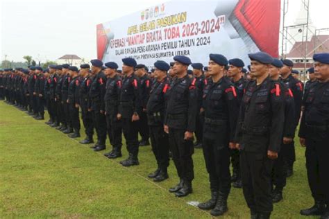 Polda Sumut Turunkan 12 882 Personel Amankan Tahapan Pemilu 2024