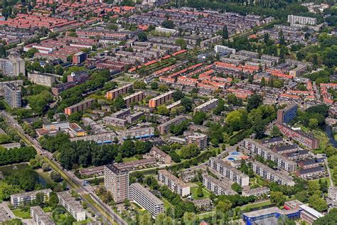 Hollandluchtfoto Rotterdam Luchtfoto Schiebroek