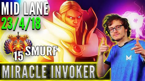 Ngx Miracle Invoker Mid Lane Pro Gameplay Patch B Dota