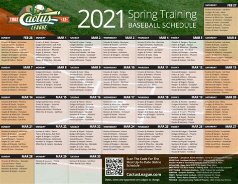 Cactus League Schedule 2024 - Kelly Melisse