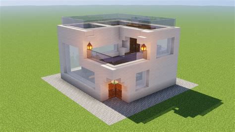 Compact Modern House [SCHEMATIC] Minecraft Map