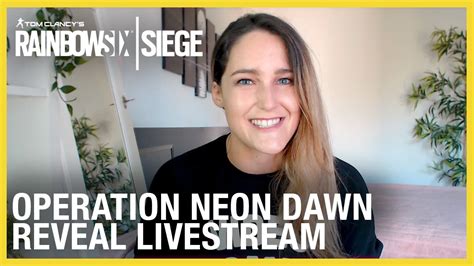 Rainbow Six Siege Neon Dawn Reveal Livestream Ubisoft NA YouTube