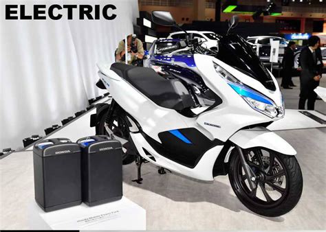 Skuter Listrik Honda PCX Electric EV Hadir Di Tokyo Motor Show 2017