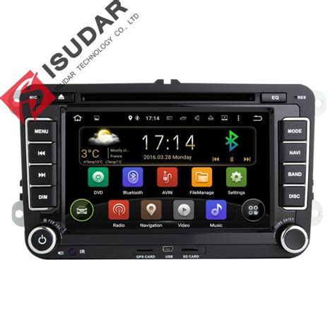 Two Din Inch Android Car Dvd Player For Vw Volkswagen Polo Passat