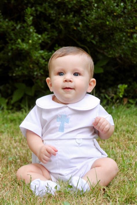 Baby Boy Baptism Outfit Catholic