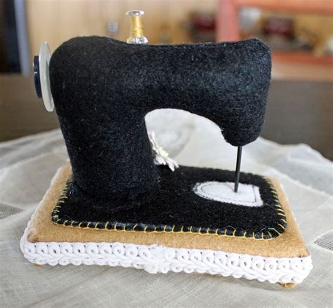 Sewing Machine Pin Cushion Handmade Felt Fabric Pin Cushion Etsy