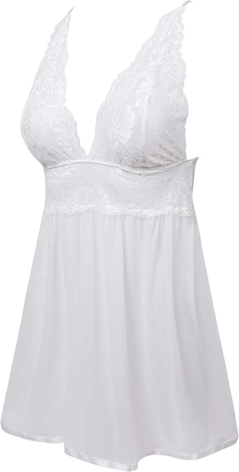 Buy Joyaria Babydoll Lingerie For Women Lace Nighties Set Small Xxl