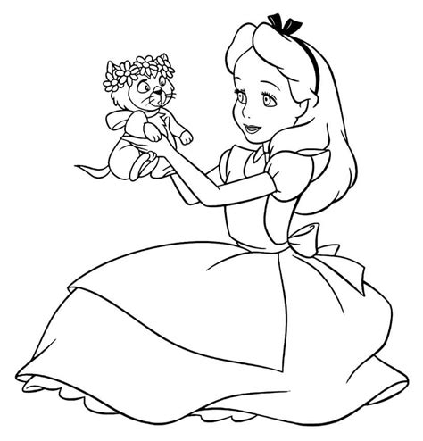 História Alice No País Das Maravilhas Para Imprimir
