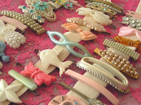 280 Vintage Hair Barrettes Ideas Hair Barrettes Barrettes Vintage