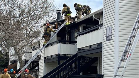 4 People Displaced After Apartment Fire Friday Morning In Colorado Springs Krdo