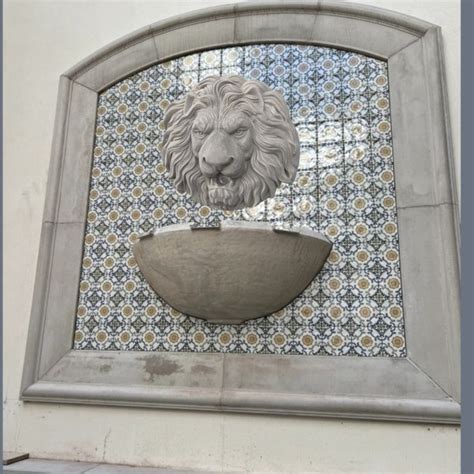 Fountain Outdoor Lion Head Wall Fountain Roaring Lion Hea Inspire Uplift