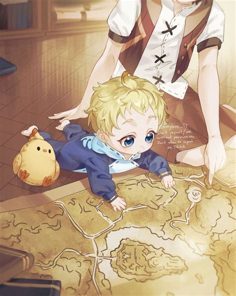 Baby Mika Anime Chibi Fan Art Cute Drawings