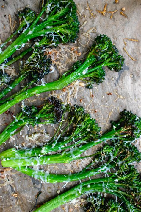 Roasted Tenderstem Broccoli Broccolini The Delicious Plate