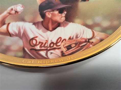 Bradford Baseball Record Breakers Cal Ripken Collector Plate