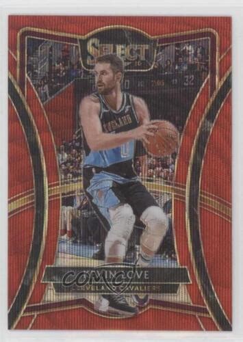 2019 20 Panini Select Premier Level Tmall Red Wave Prizm Kevin Love