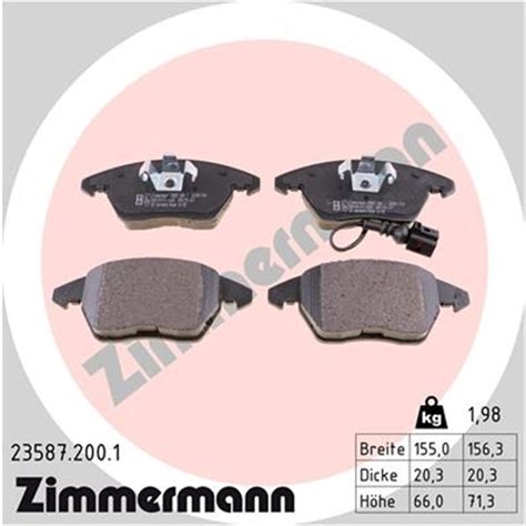 Zimmermann Bremse Bremsen Bremsscheiben Bel Ge Vorne Vw Caddy Kb Kj