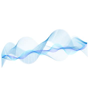 Blue Line Abstract Wave Background Vector, Blue Background, Wave ...