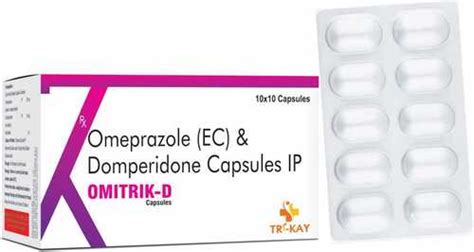 Omeprazole And Domperidone Capsules Ip General Medicines At Best Price