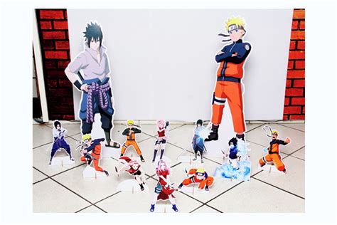 Totem de Chão Naruto e Displays de Mesa Elo7 Produtos Especiais