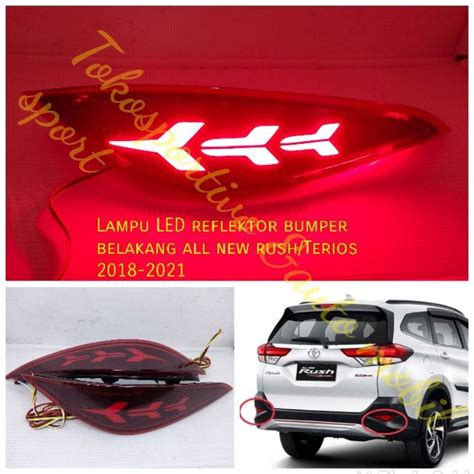 Jual Lampu Led Reflektor Bumper Belakang All New Rush Terios